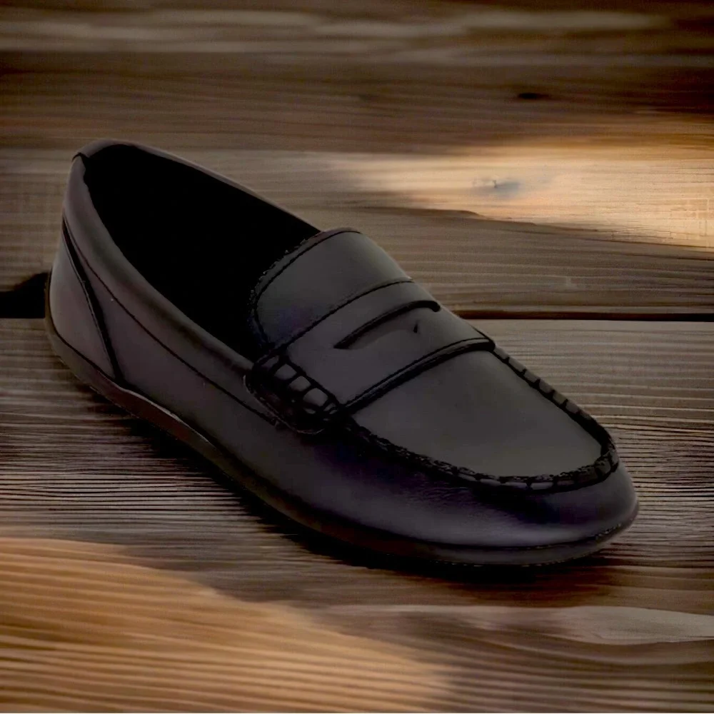 Steve Madden Jared Loafers Leather Dress Slip On Classic Loafers Designer Sz 12T